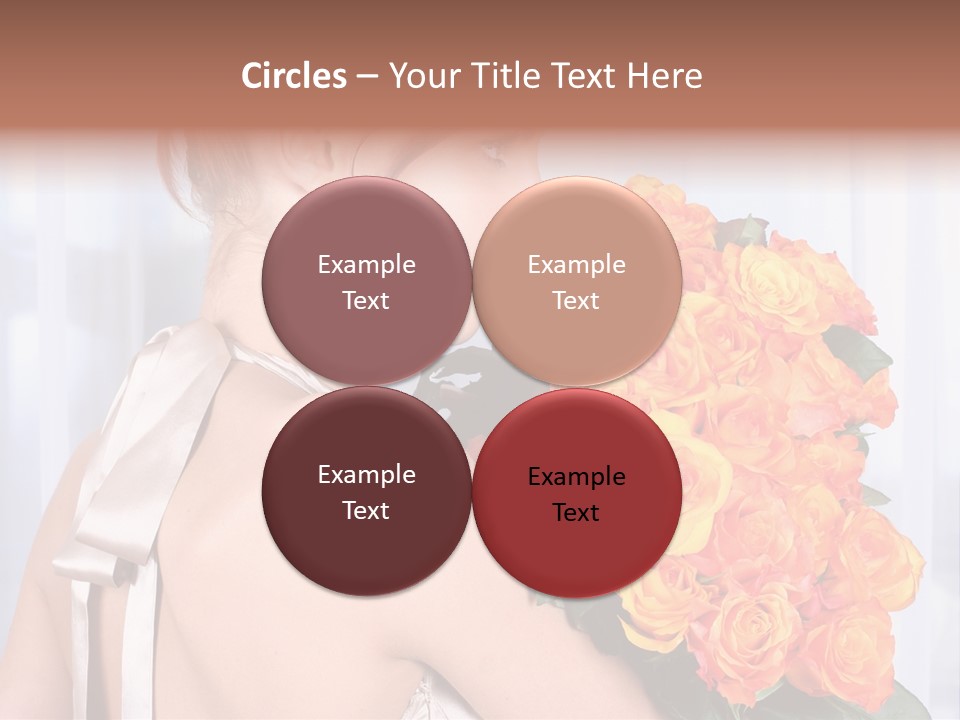 Luxury Posy Sensuality PowerPoint Template