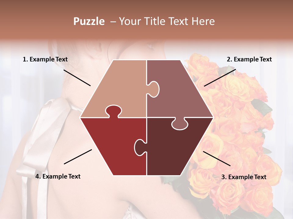 Luxury Posy Sensuality PowerPoint Template