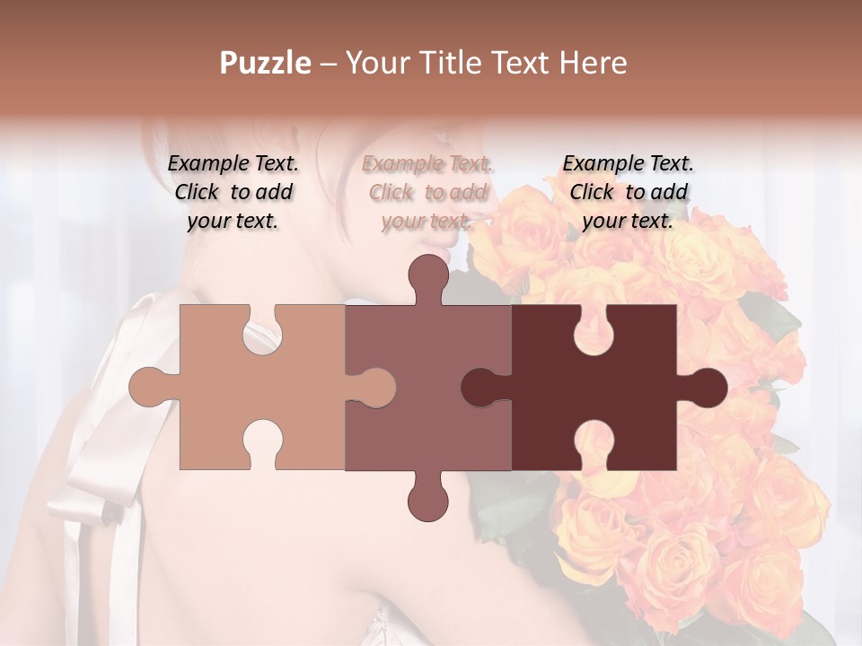 Luxury Posy Sensuality PowerPoint Template