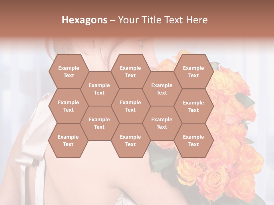 Luxury Posy Sensuality PowerPoint Template