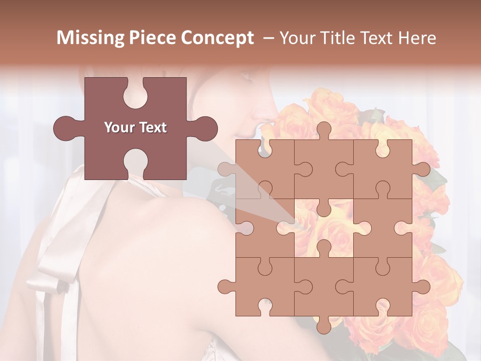 Luxury Posy Sensuality PowerPoint Template