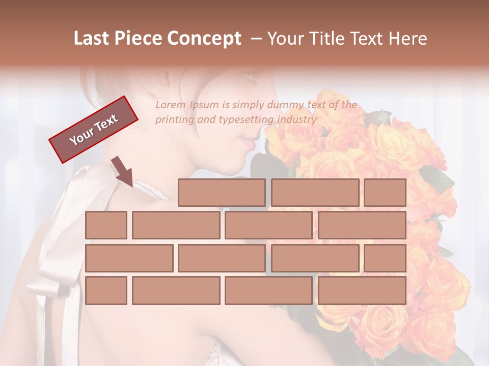 Luxury Posy Sensuality PowerPoint Template