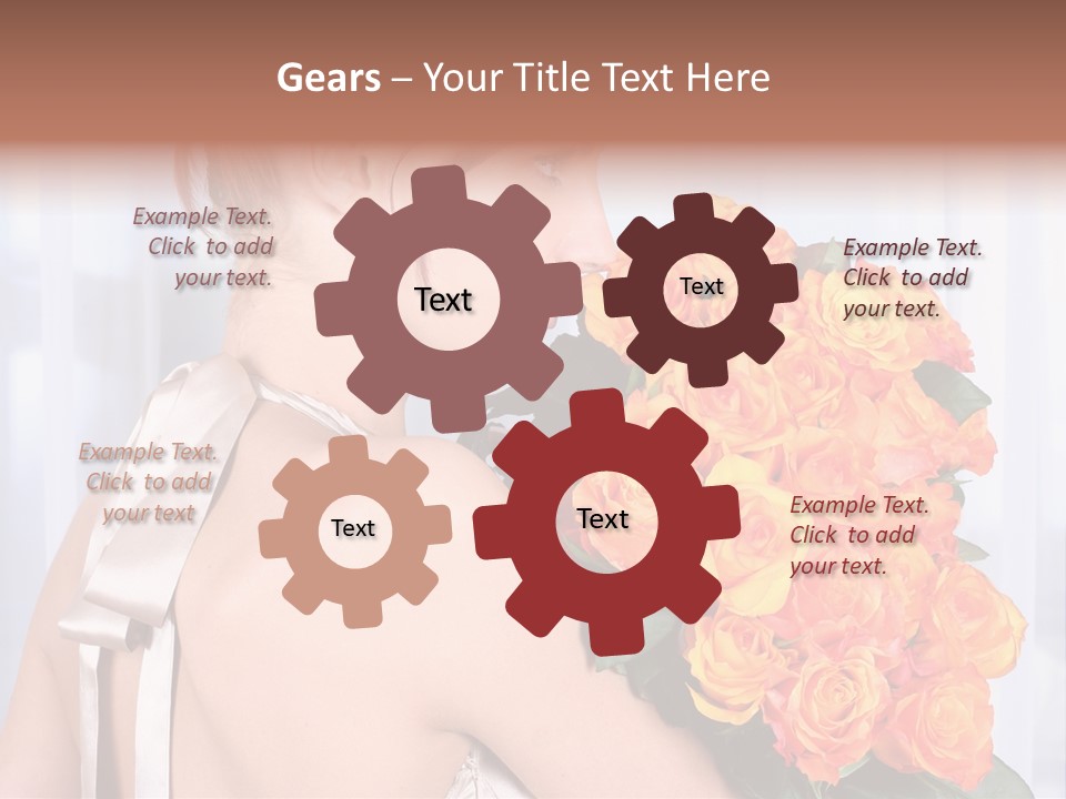 Luxury Posy Sensuality PowerPoint Template