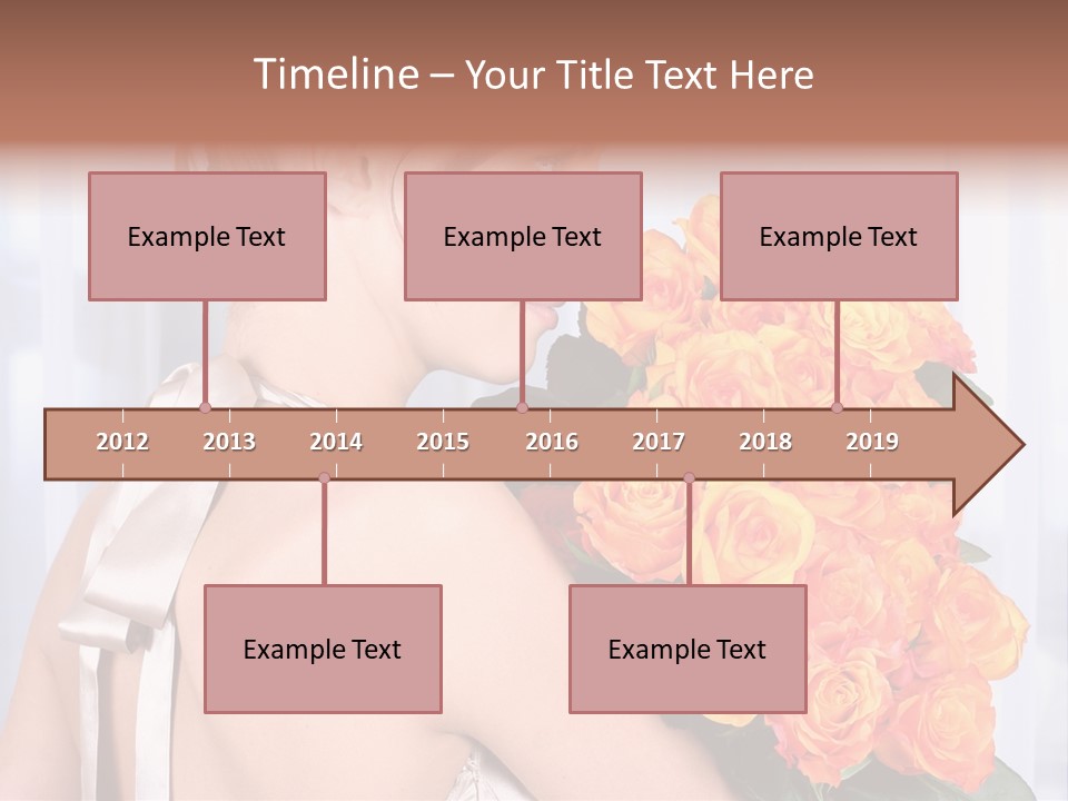 Luxury Posy Sensuality PowerPoint Template