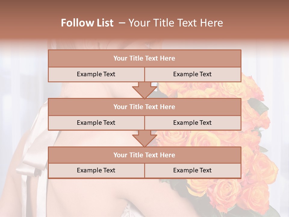 Luxury Posy Sensuality PowerPoint Template