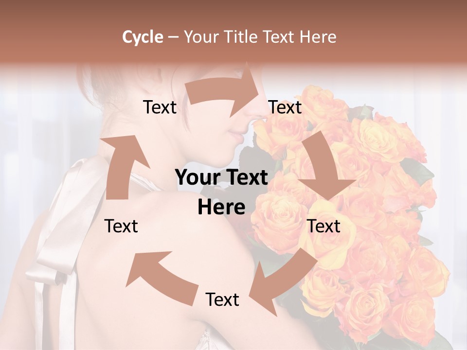 Luxury Posy Sensuality PowerPoint Template