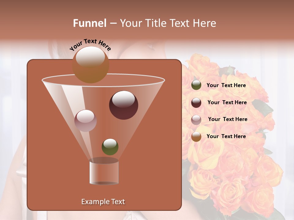 Luxury Posy Sensuality PowerPoint Template