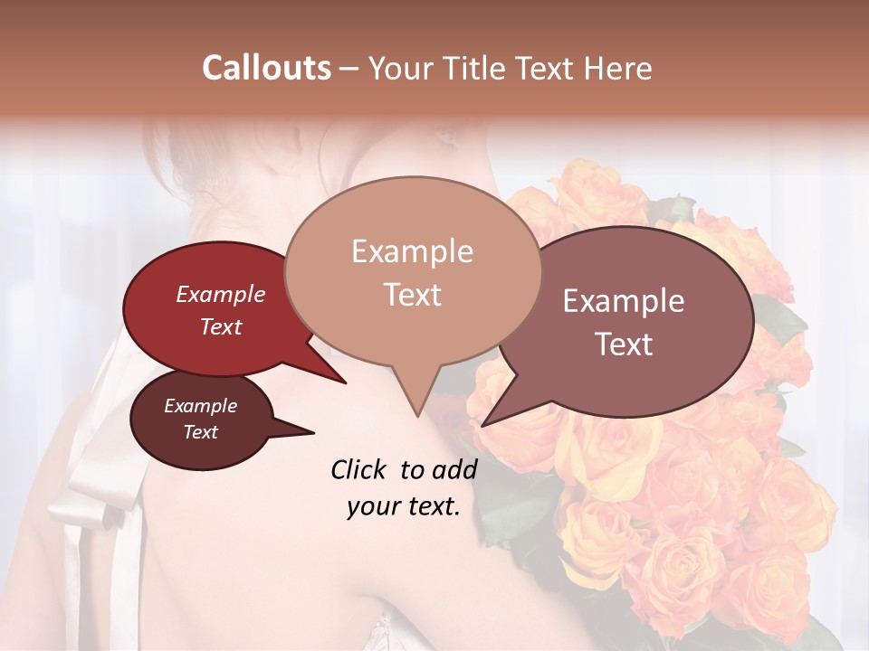 Luxury Posy Sensuality PowerPoint Template