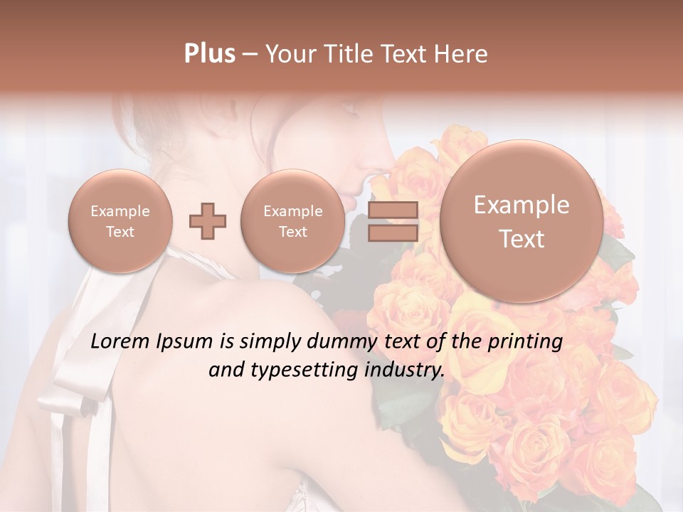 Luxury Posy Sensuality PowerPoint Template