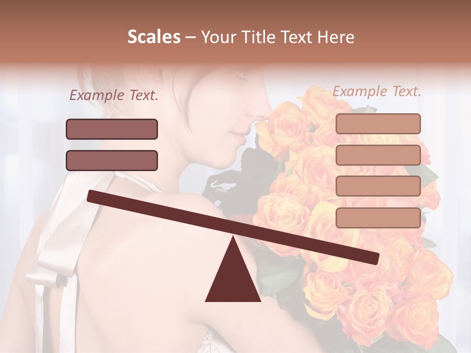 Luxury Posy Sensuality PowerPoint Template