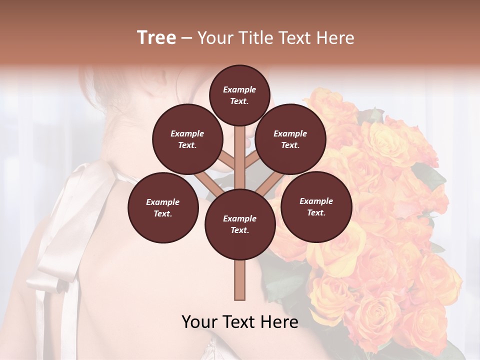 Luxury Posy Sensuality PowerPoint Template