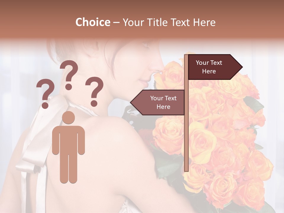 Luxury Posy Sensuality PowerPoint Template