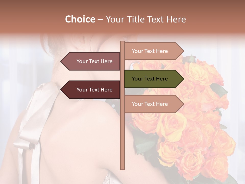 Luxury Posy Sensuality PowerPoint Template