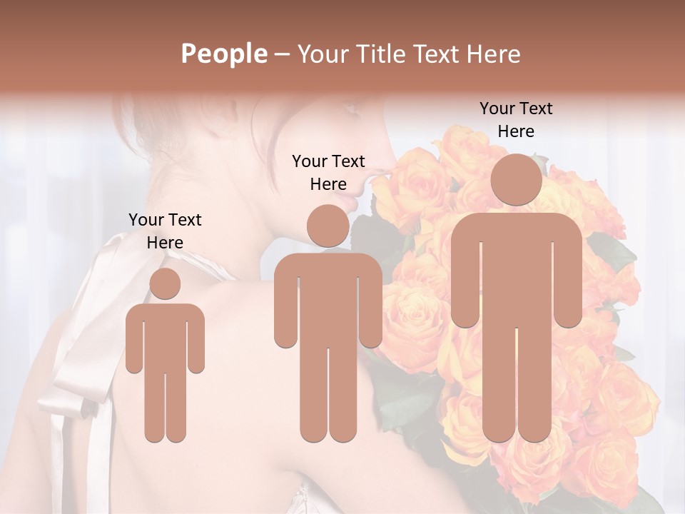 Luxury Posy Sensuality PowerPoint Template