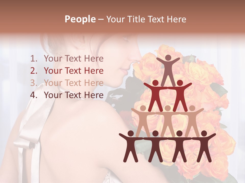 Luxury Posy Sensuality PowerPoint Template