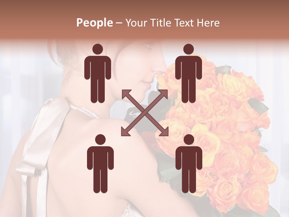 Luxury Posy Sensuality PowerPoint Template