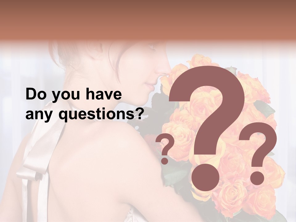 Luxury Posy Sensuality PowerPoint Template