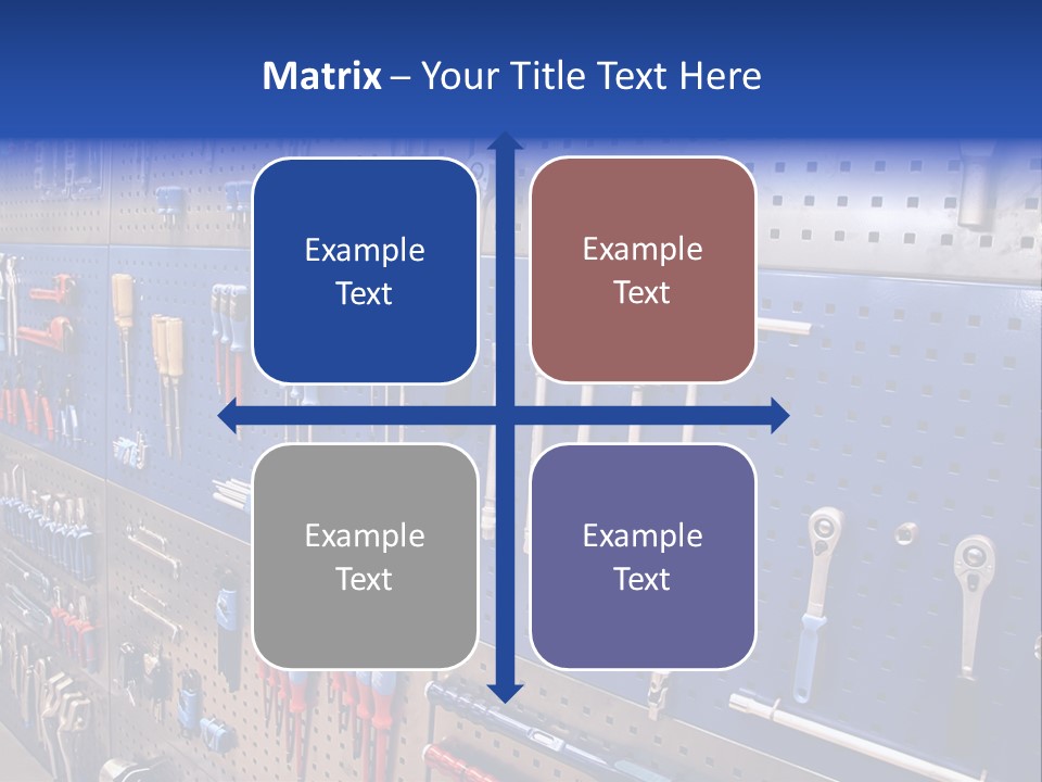 Tools Wall PowerPoint Template