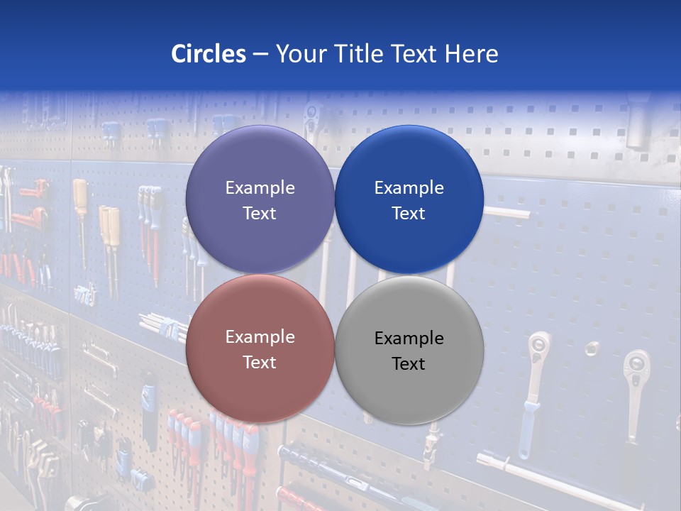 Tools Wall PowerPoint Template