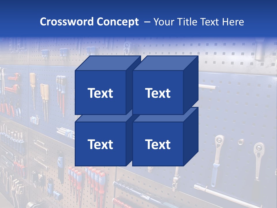 Tools Wall PowerPoint Template