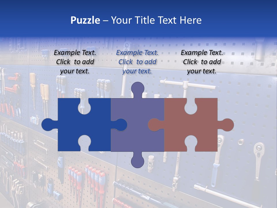 Tools Wall PowerPoint Template