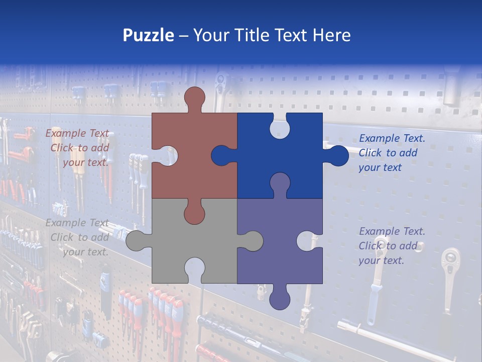 Tools Wall PowerPoint Template