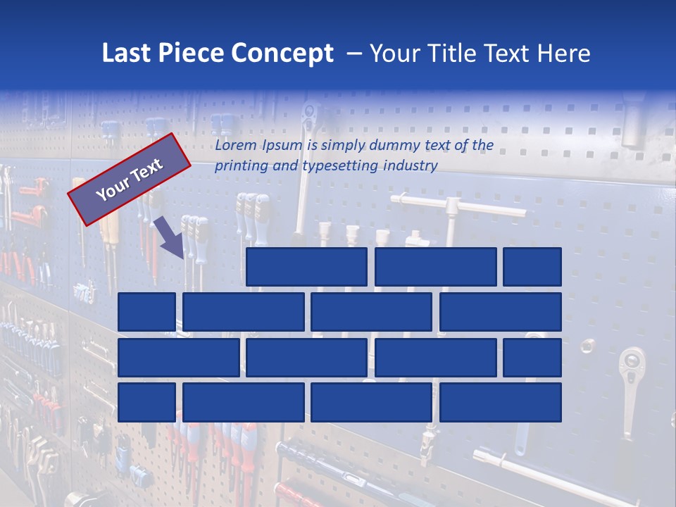 Tools Wall PowerPoint Template