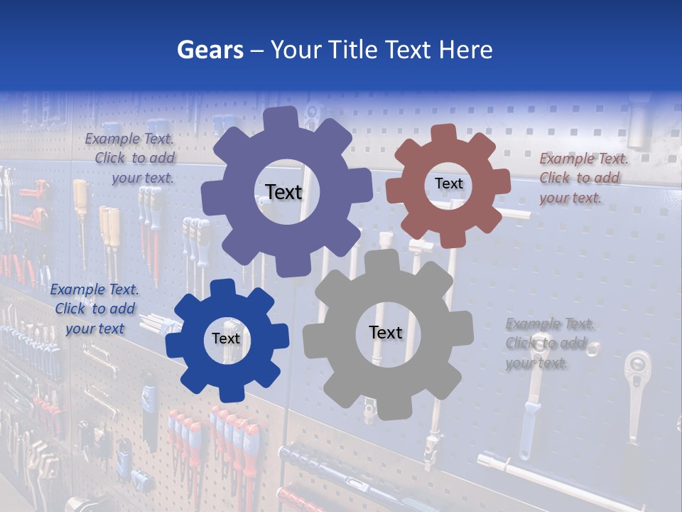 Tools Wall PowerPoint Template