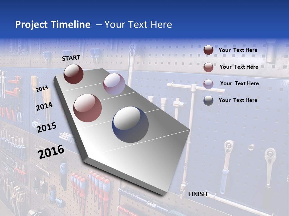 Tools Wall PowerPoint Template