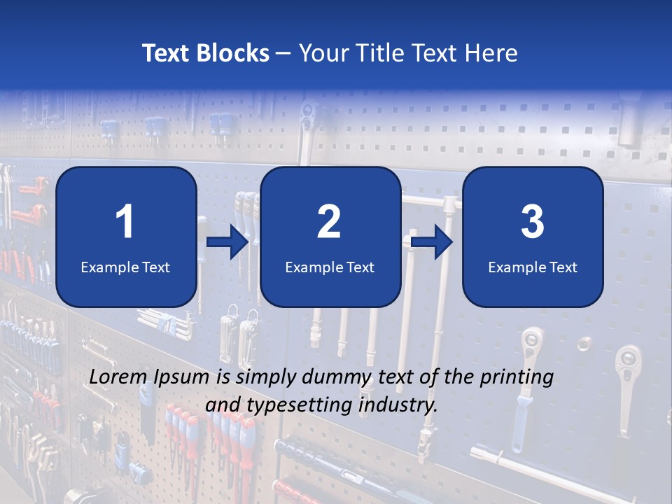 Tools Wall PowerPoint Template
