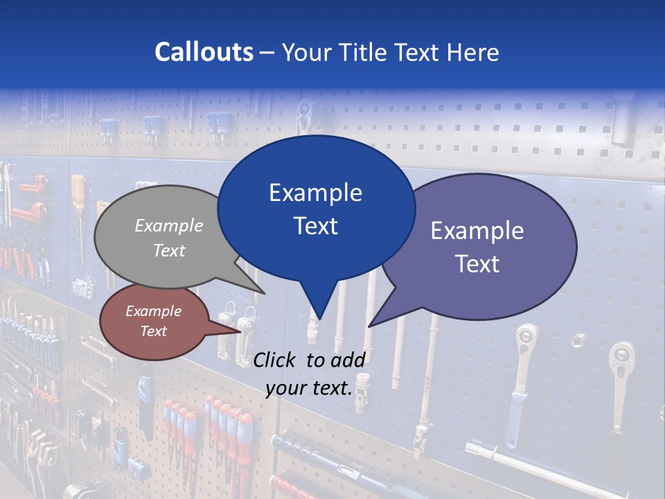 Tools Wall PowerPoint Template