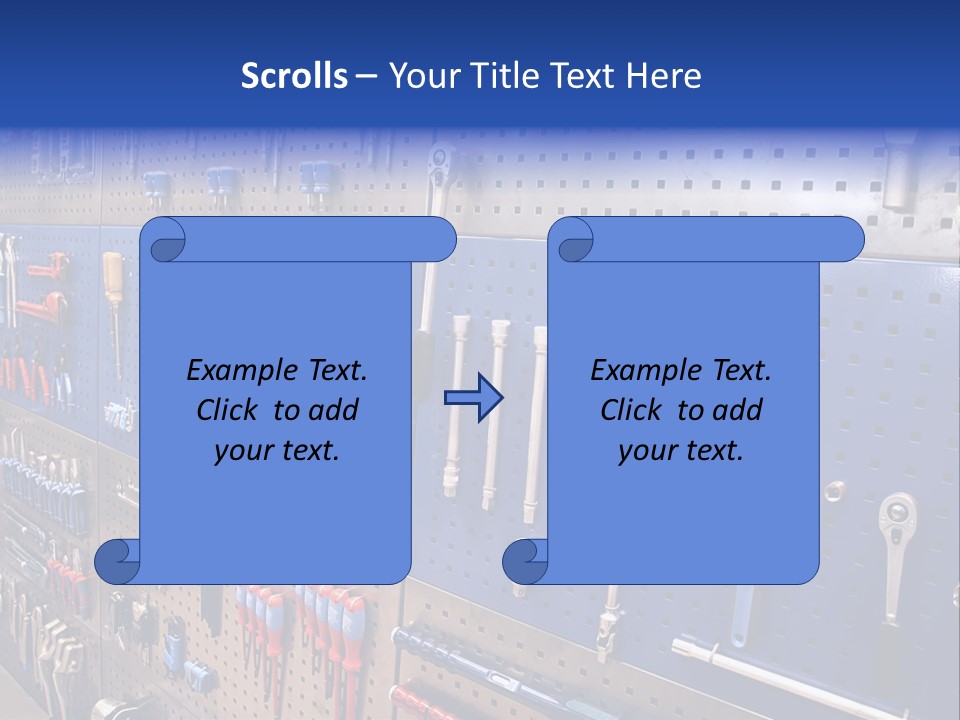 Tools Wall PowerPoint Template