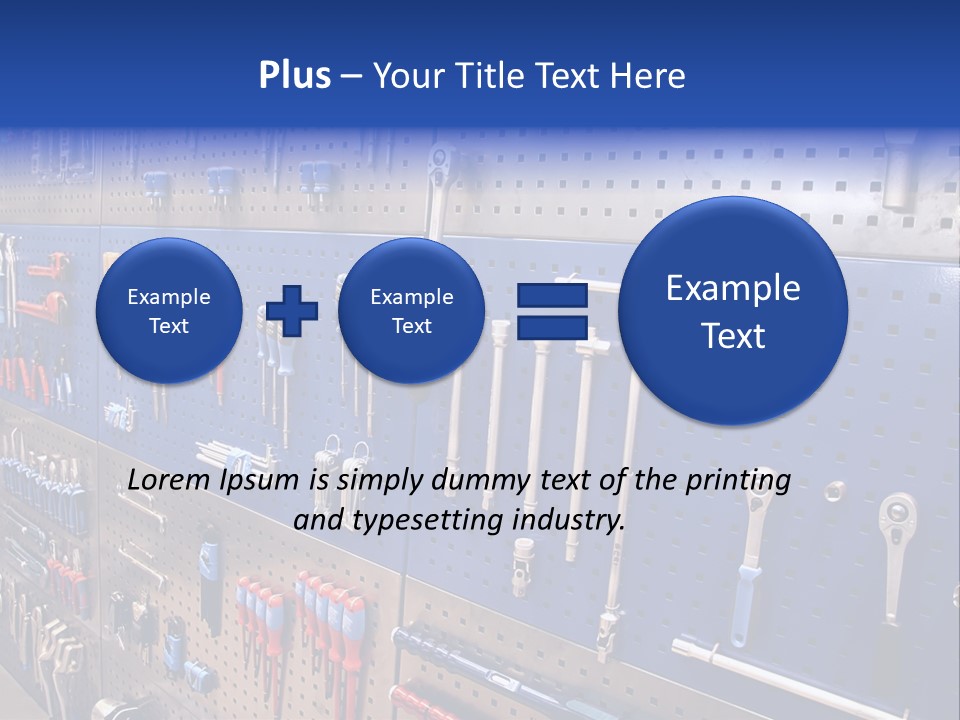 Tools Wall PowerPoint Template