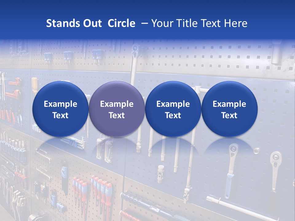 Tools Wall PowerPoint Template