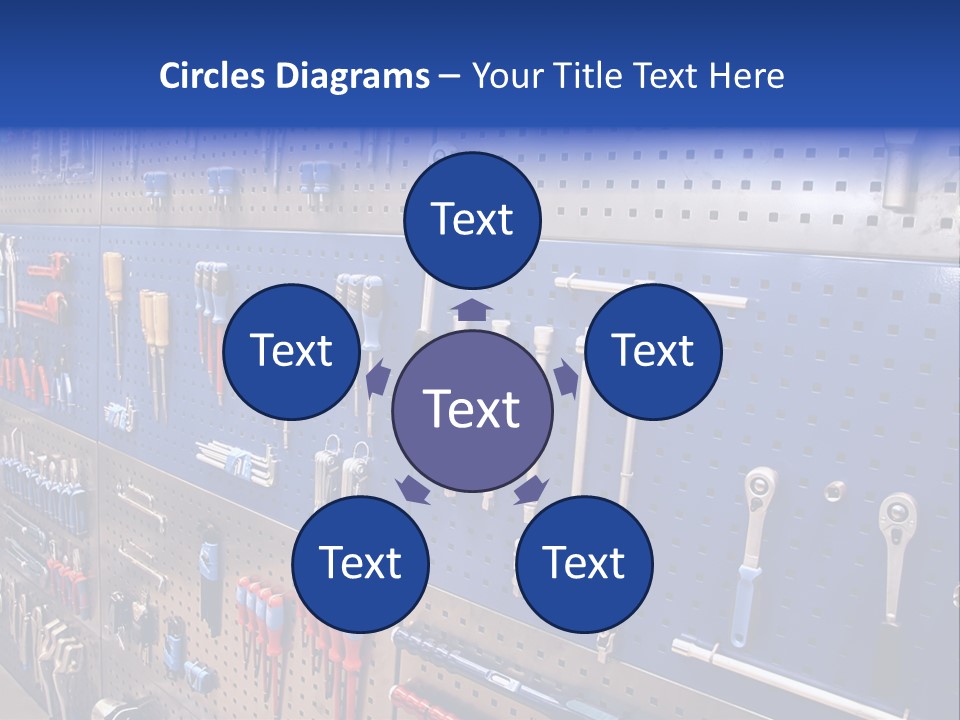 Tools Wall PowerPoint Template