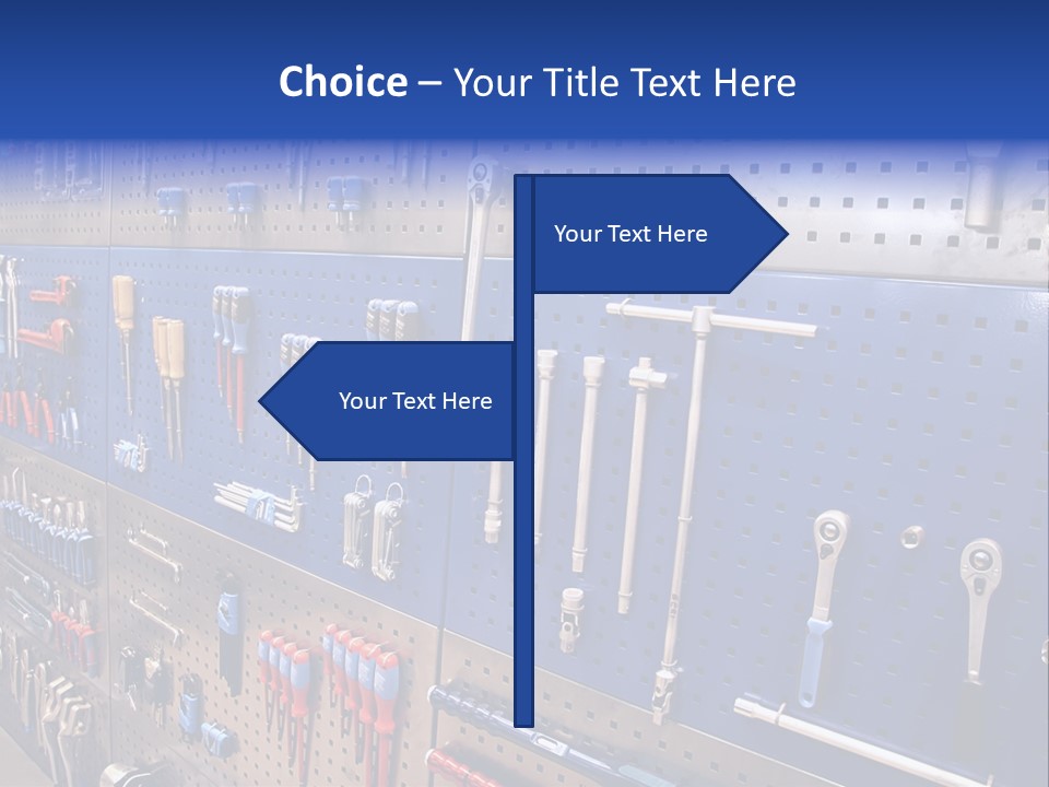 Tools Wall PowerPoint Template