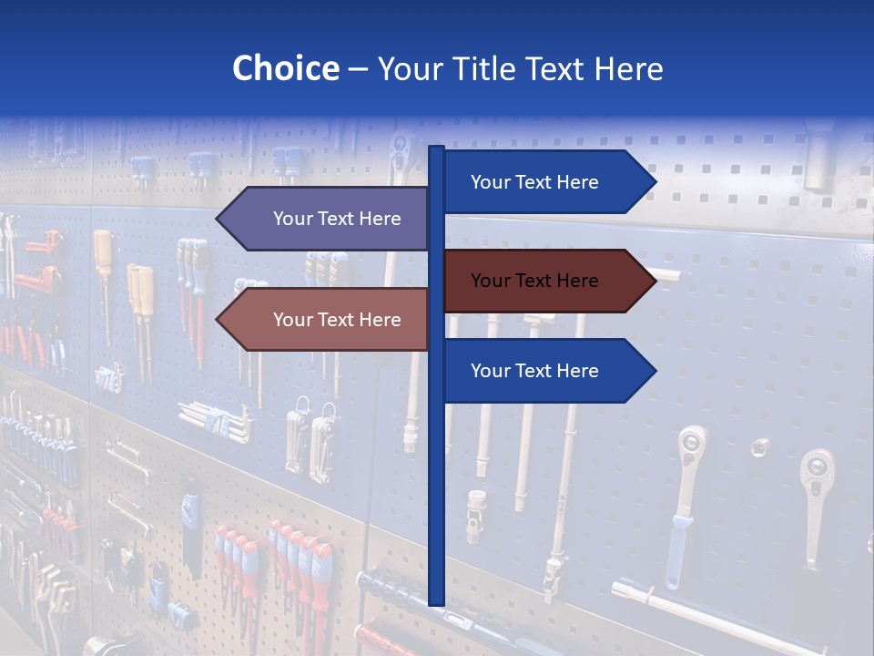 Tools Wall PowerPoint Template