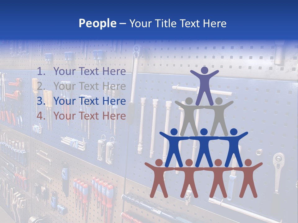 Tools Wall PowerPoint Template