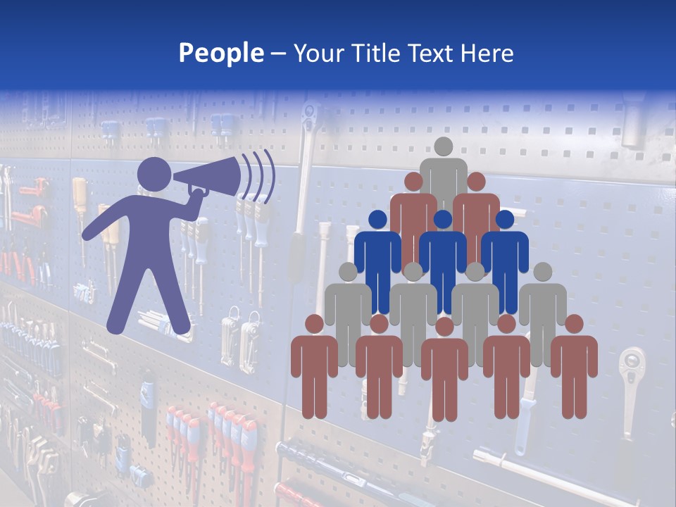 Tools Wall PowerPoint Template