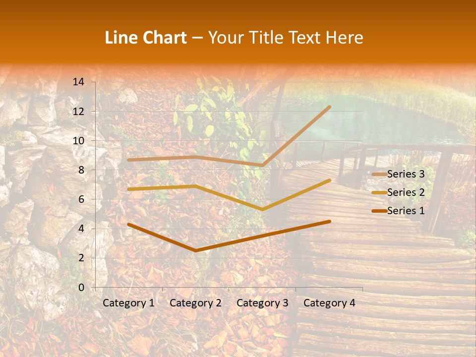 Wooden Path PowerPoint Template