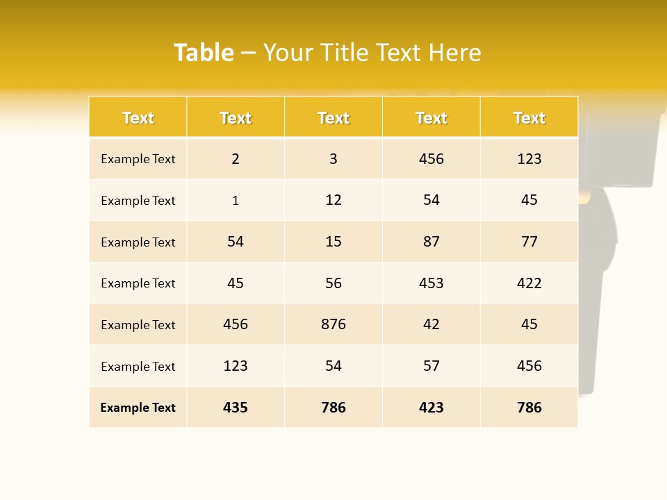 White Toolbox Tool PowerPoint Template