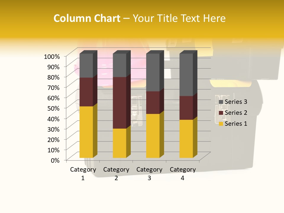 White Toolbox Tool PowerPoint Template