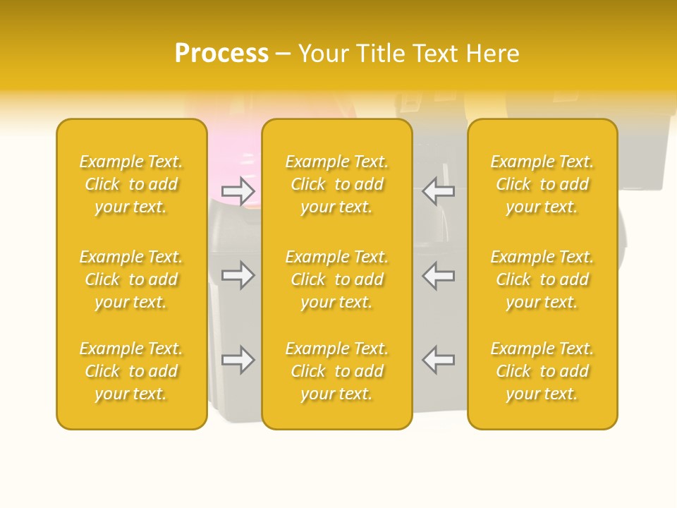 White Toolbox Tool PowerPoint Template