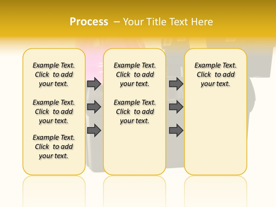 White Toolbox Tool PowerPoint Template
