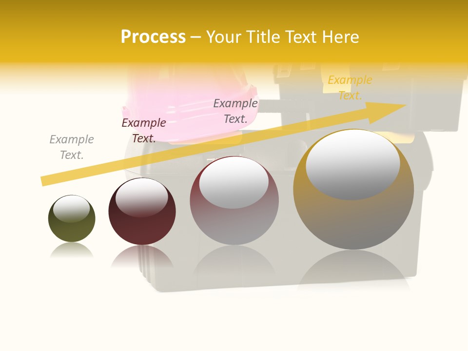 White Toolbox Tool PowerPoint Template
