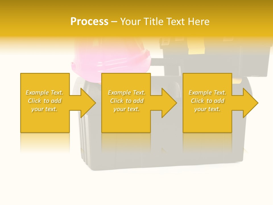 White Toolbox Tool PowerPoint Template