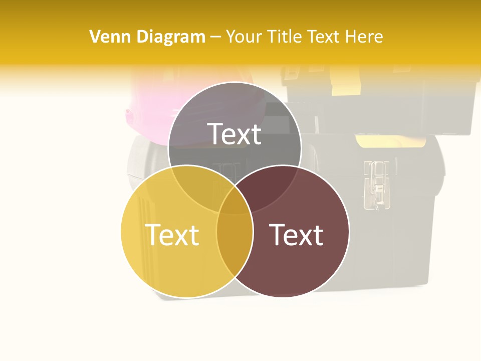 White Toolbox Tool PowerPoint Template