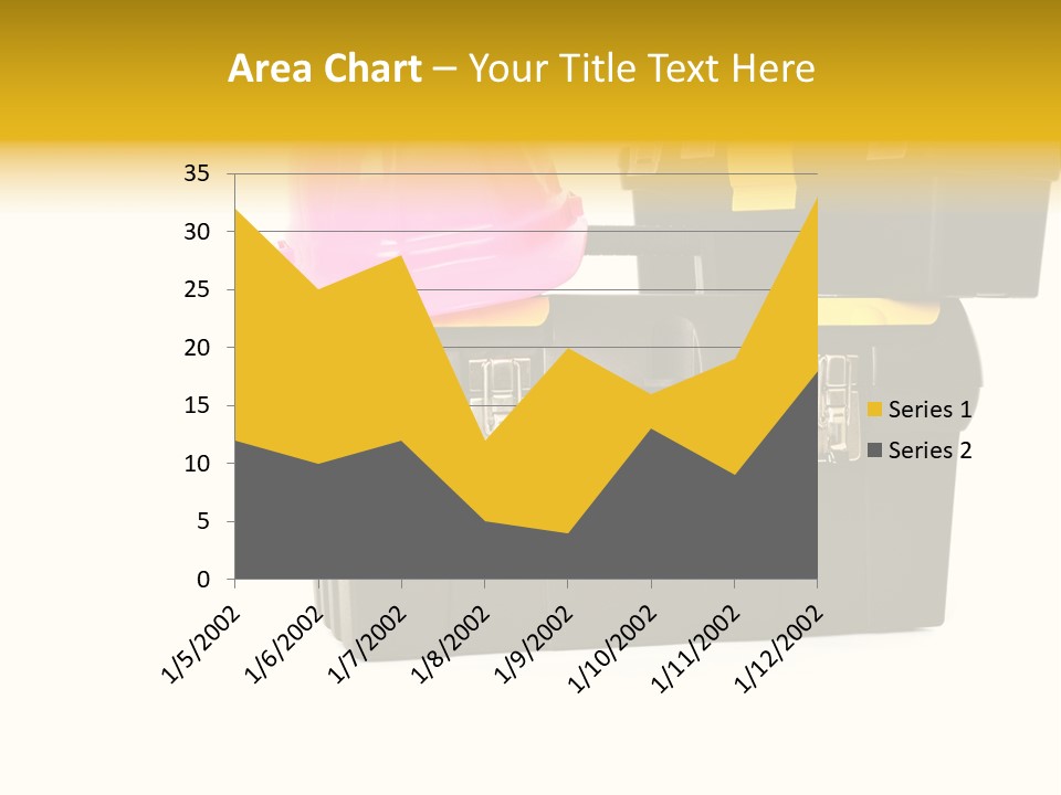 White Toolbox Tool PowerPoint Template