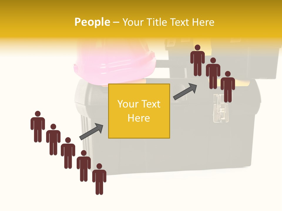 White Toolbox Tool PowerPoint Template