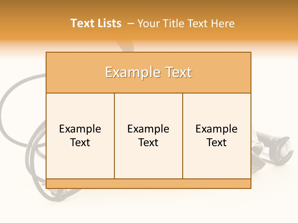 Yellow White Hammer PowerPoint Template